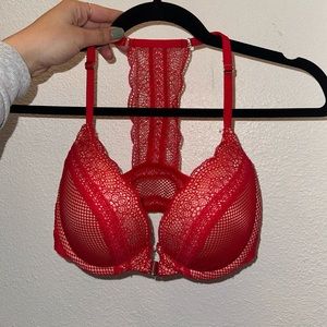 Victoria’s Secret Red Lace Bra